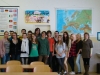 Jedna z grup uczniów uczących się języka polskiego
