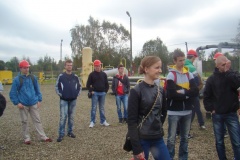 Klasa 3a w Kopalni Ropy Naftowej Roztoki